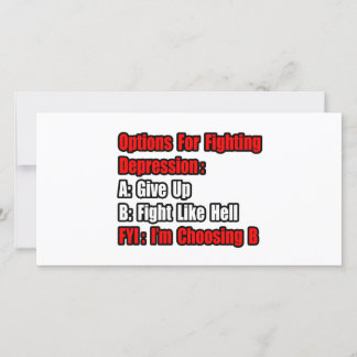 Alternativ för depressionsbekämpning