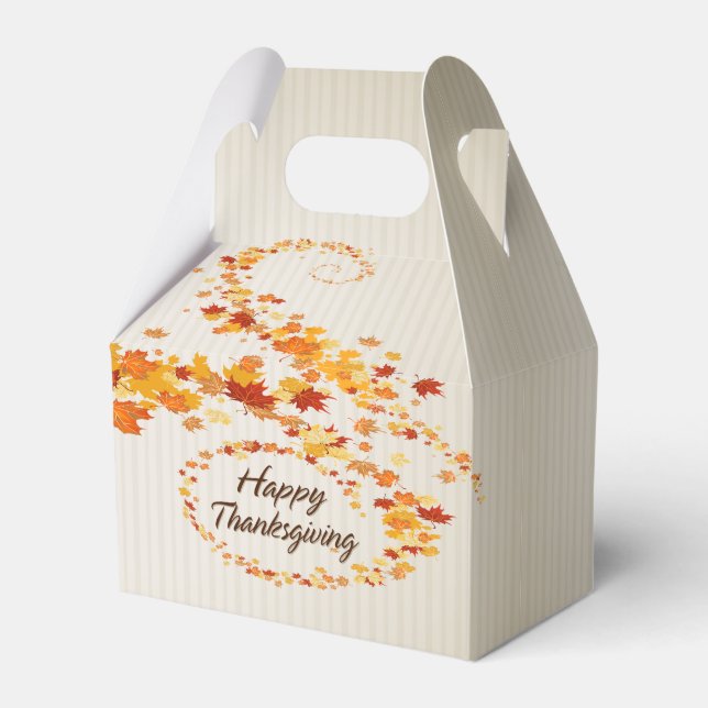 Alternativ för Happy thanksgiving 4A Presentaskar (Framsidan Sidan)