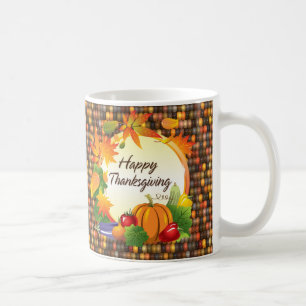 Alternativ för happy thanksgiving 5A-13A Kaffemugg