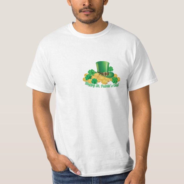 Alternativ för lycklig St. Patrick dag 27 T-shirt (Framsida)