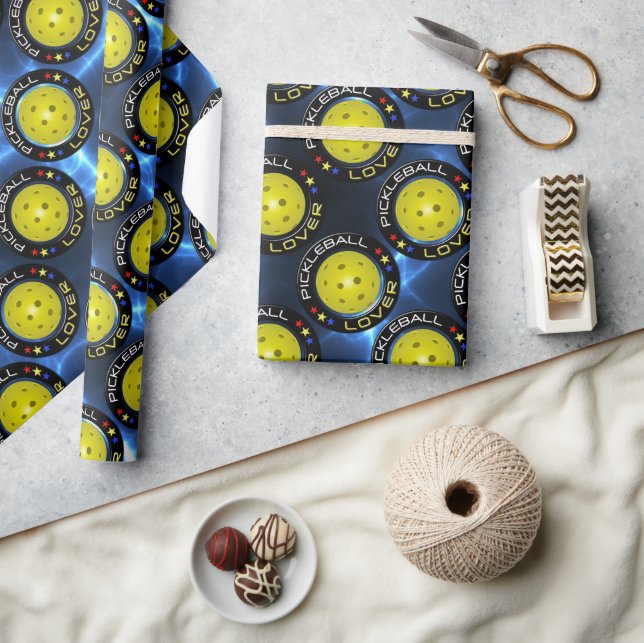 Alternativ för Pickleball Älskare 1 - radbrytning  Presentpapper (Hantverk)