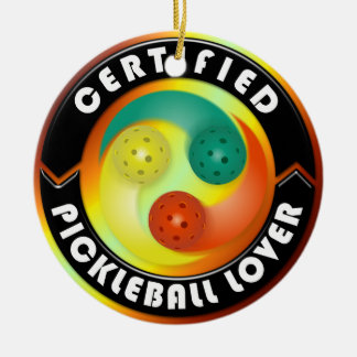 Alternativ för prydnad för auktoriseradPickleball Julgransprydnad Keramik