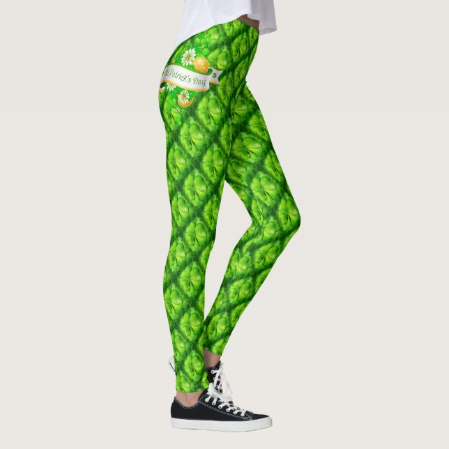 Alternativ för St.Patrick-dag 20-28 Leggings (Höger)