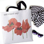 Alternativ för två sidor med elegantens vattenfärg tygkasse<br><div class="desc">POPPIES HAND PAINTED WATERCOLOR BY JILL MEYER - ELEGANCE FOR DIN - ALLTID DÄR FÖR EN CHEERFUL VY OCH EN PRAKTISK ANVÄNDA.</div>