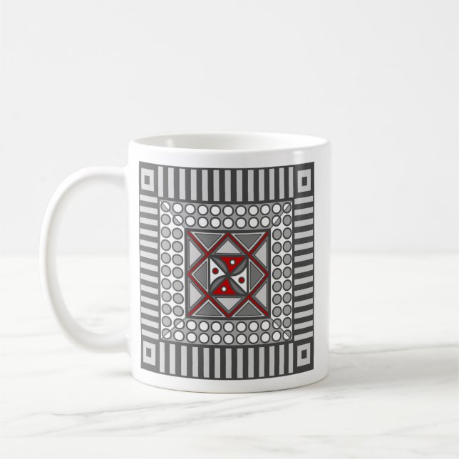 Alternativ geometrisk Mugg (Vänster)