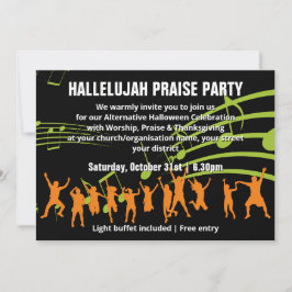 Alternativ Halloween PRAISE PARTY-inbjudan Inbjudningar