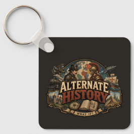 Alternativ historisk fiktion nyckelring