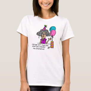 Alternativ humor för födelsedag tee shirt