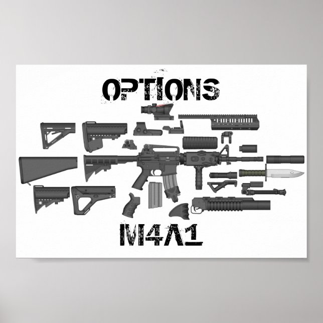 Alternativ M4A1 Poster (Framsidan)