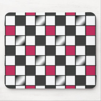 Alternativ rosa rutig mousepad musmatta