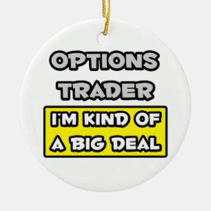 Alternativ Trader ... Jag är en stor affär Julgransprydnad Keramik
