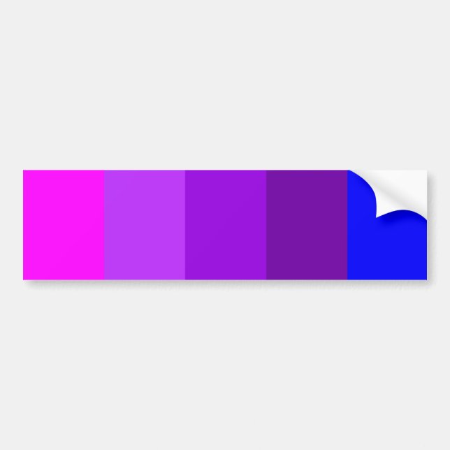 Alternativ Transgender Stolthetsflagga Bildekal (Framsidan)