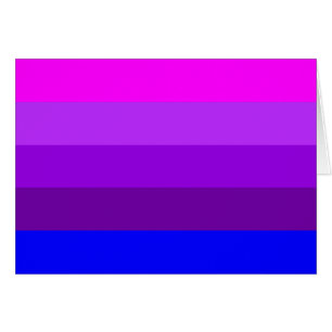 Alternativ Transgender Stolthetsflagga Hälsningskort