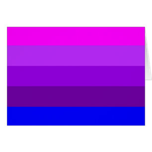 Alternativ Transgender Stolthetsflagga Hälsningskort