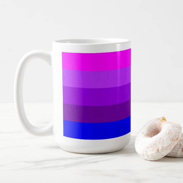 Alternativ Transgender Stolthetsflagga Kaffemugg (Med munk)