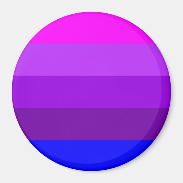 Alternativ Transgender Stolthetsflagga Magnet (Framsidan)