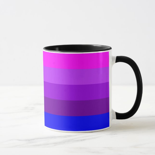 Alternativ Transgender Stolthetsflagga Mugg (Höger)