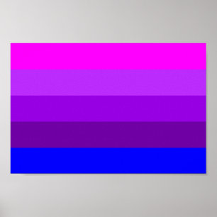 Alternativ Transgender Stolthetsflagga Poster
