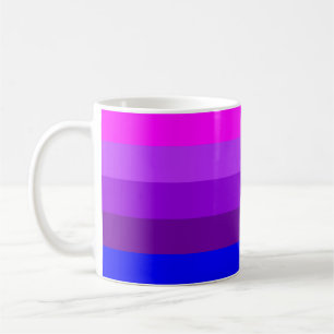Alternativ transgendervärdighetsflagga kaffemugg
