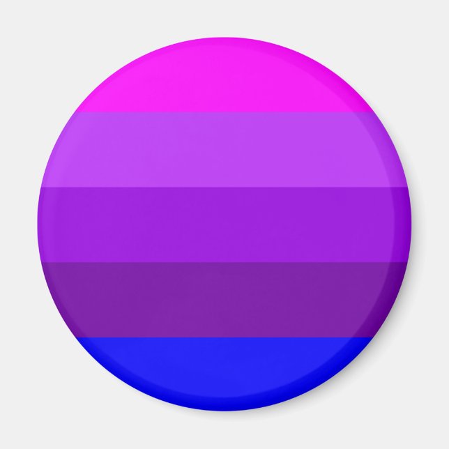 Alternativ transgendervärdighetsflagga magnet (Framsidan)