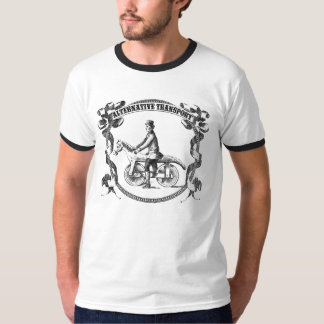 Alternativ transport Häst-cyklar ringeren T-shirt