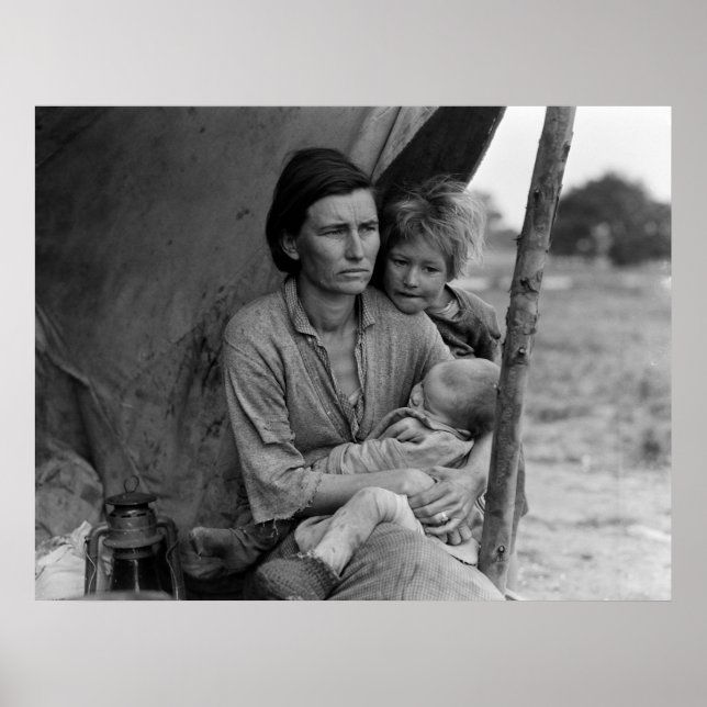Alternativ version av Migrant Mor Poster (Framsidan)