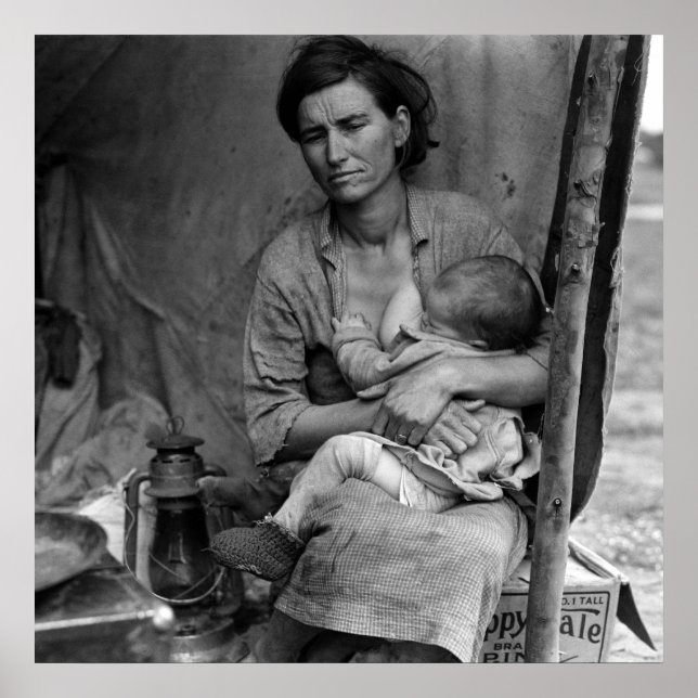 Alternativ version av Migrant Mor Poster (Framsidan)