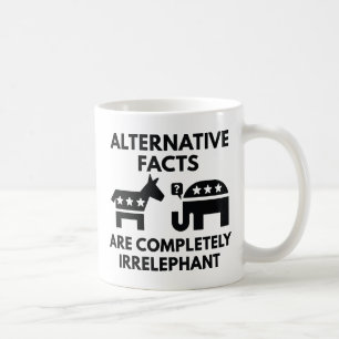 Alternativa fakta kaffemugg