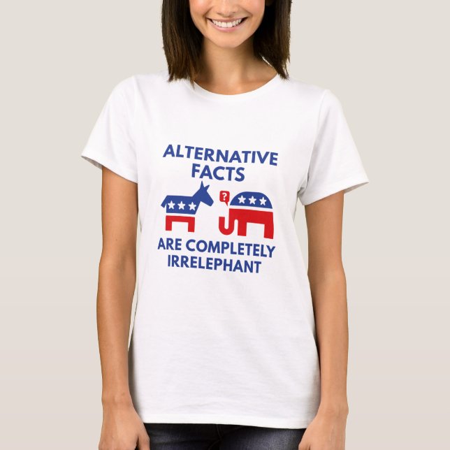Alternativa fakta t shirt (Framsida)