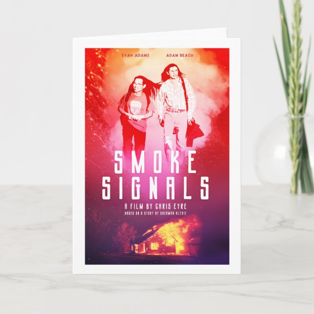 Alternativa filmalternativ för röksignaler poster kort (Framsida)