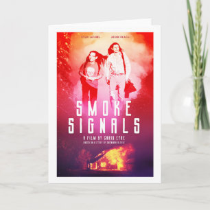 Alternativa filmalternativ för röksignaler poster kort