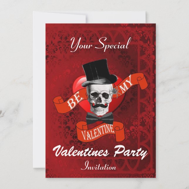Alternativa goda Valentineser party Inbjudningar (Framsida)