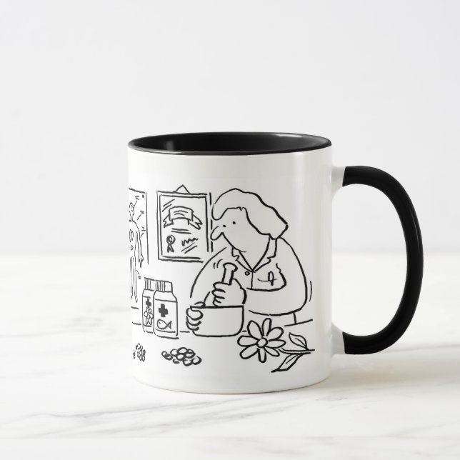 Alternativa kompletterande växtbaserade läkemedel mugg (Höger)