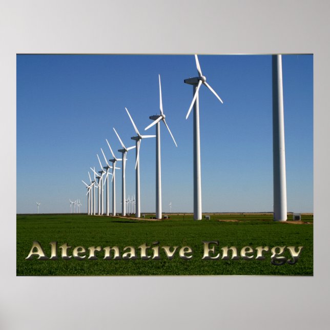 Alternative Energy - The Green Power Poster (Framsidan)