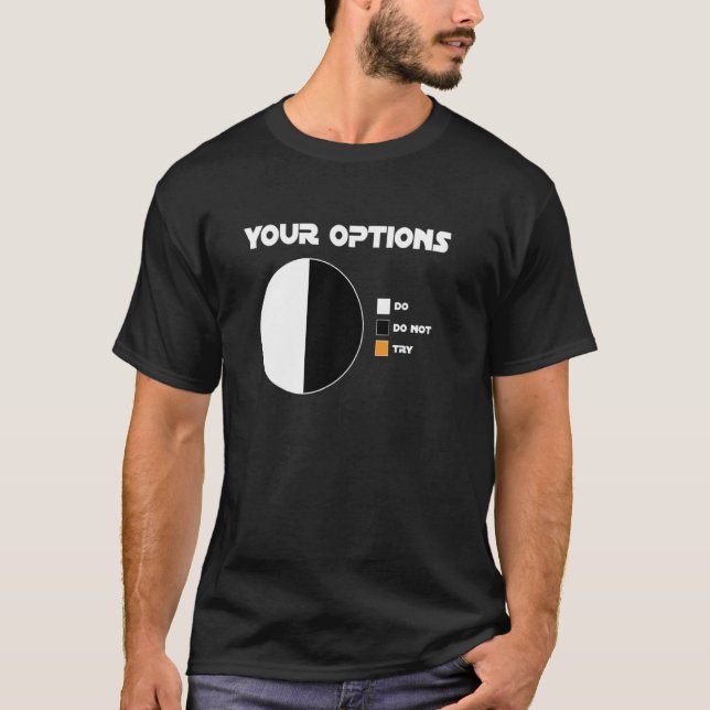 Alternativen finns inte där Prova Geek T Shirt (Framsida)