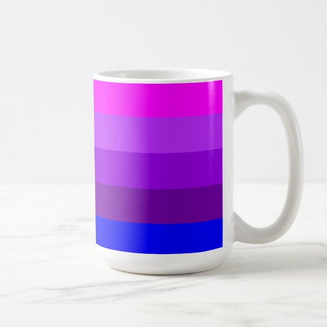 Alternativt Flagga för transgenPride Kaffemugg (Höger)