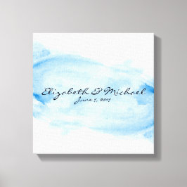 Alternativt gästfärgat vattenfärg för Bok med stop Canvastryck