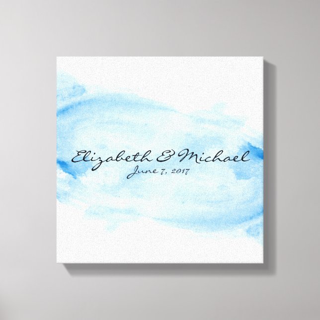 Alternativt gästfärgat vattenfärg för Bok med stop Canvastryck (Framsida)