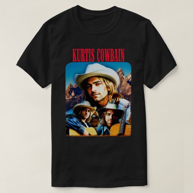 Alternativt parodi Universe Cowboy Singer T Shirt (Design framsida)