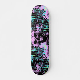 Alternativt Skull Graffiti Skateboard