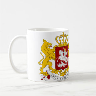 Alternativt statsvapen Georgien Kaffemugg