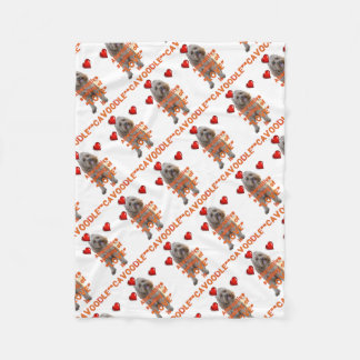 alternativt stava av KÄRLEK är CAVOODLE Fleecefilt