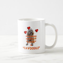 alternativt stava av KÄRLEK är CAVOODLE Kaffemugg