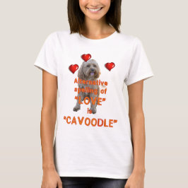 alternativt stava av KÄRLEK är CAVOODLE Tee Shirt