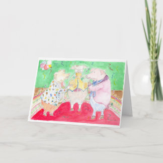 Alternativt till jul - Hogmanay! Helgkort