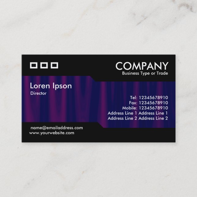 Alternerande - Drapery 04 Visitkort (Framsida)