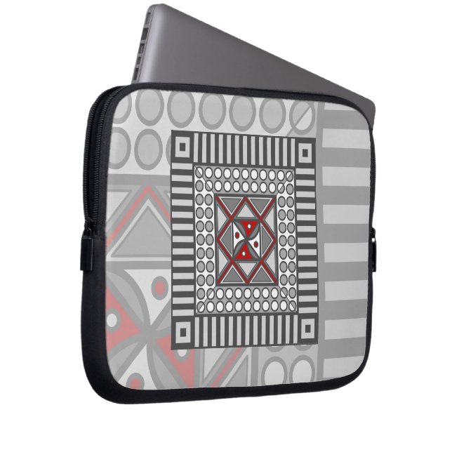 Alternerande geometrisk laptop-fodral laptop fodral (Framsidan Höger)