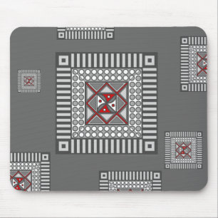 Alternerande geometrisk Mousepad Musmatta