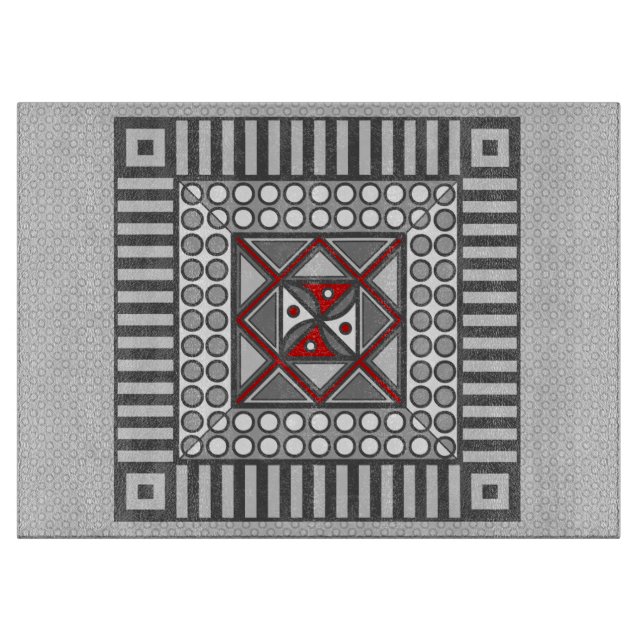 Alternerande Geometriskt glasskärningspunkt (Framsidan)