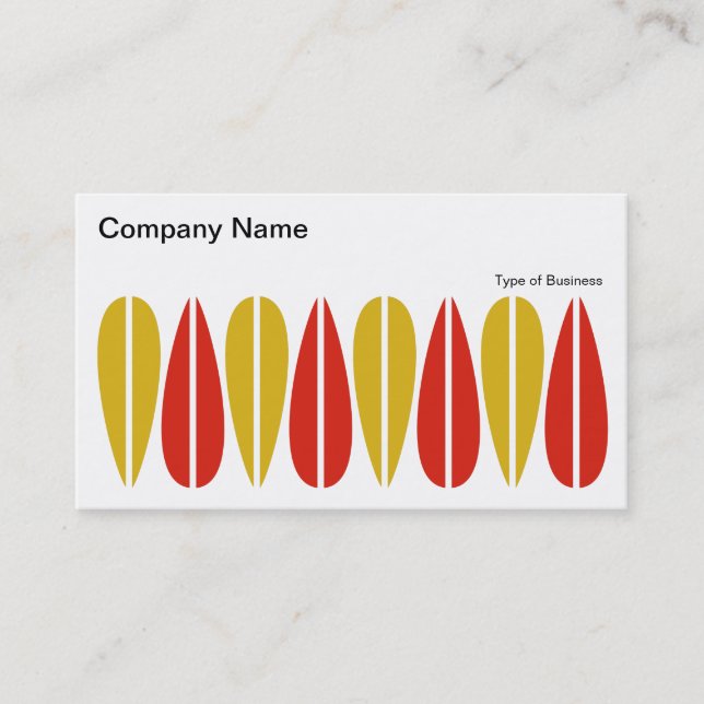 Alternerande Löv 02 Visitkort (Framsida)